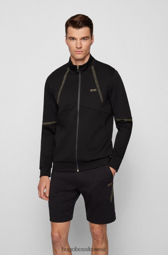 4TFNJN218 البحرية / الأسود Hugo Boss جيرسي سكاز 50456409 البحرية