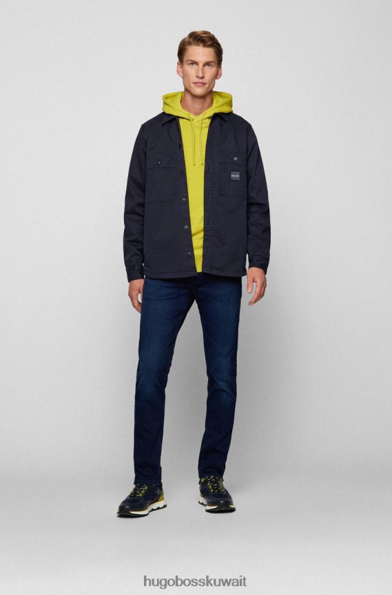 4TFNJN219 أزرق غامق Hugo Boss جينز ديلاوير 50458351 أزرق داكن