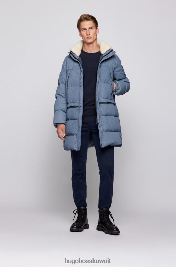 4TFNJN222 أزرق / طبيعي / ميدريد / فحم / أخضر Hugo Boss L/S تي تيمست 50462773 أزرق