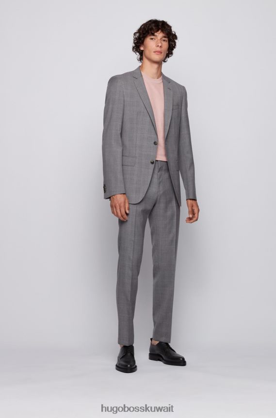 4TFNJN226 رمادي Hugo Boss بدلة ضخمة/عبقرية 50432979 رمادي