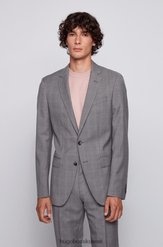 4TFNJN226 رمادي Hugo Boss بدلة ضخمة/عبقرية 50432979 رمادي