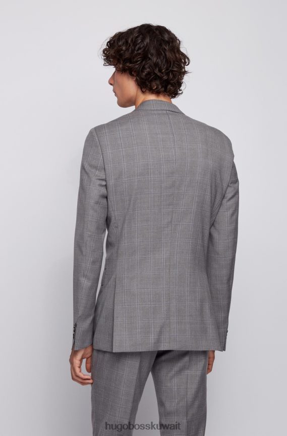 4TFNJN226 رمادي Hugo Boss بدلة ضخمة/عبقرية 50432979 رمادي