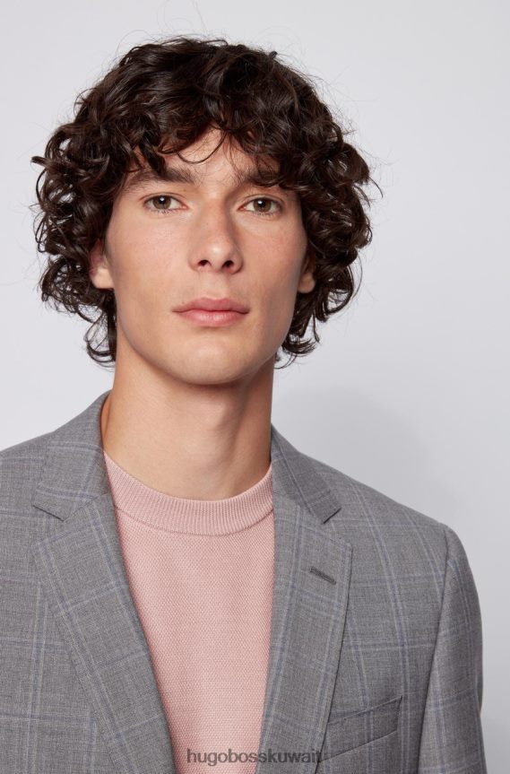 4TFNJN226 رمادي Hugo Boss بدلة ضخمة/عبقرية 50432979 رمادي