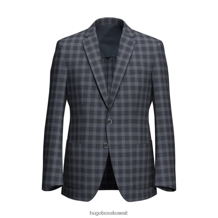 4TFNJN229 أزرق غامق Hugo Boss معطف رياضي هايلون 50450326 أزرق داكن