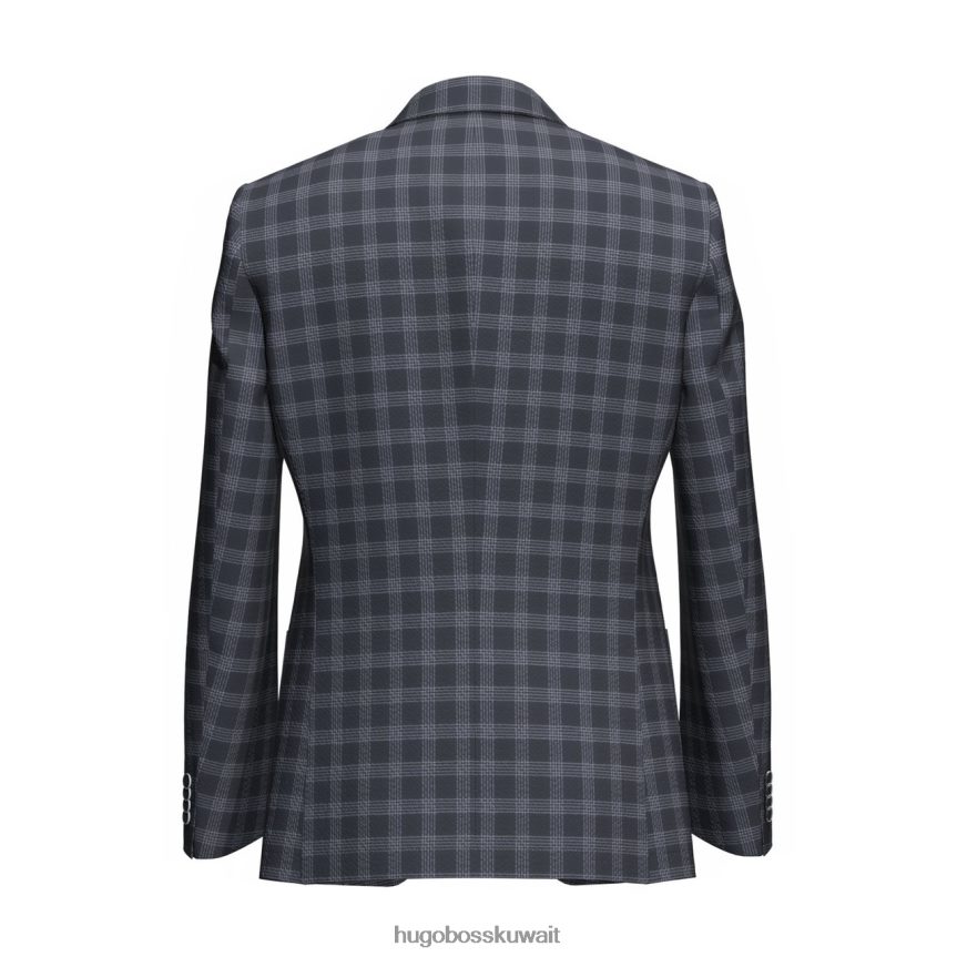 4TFNJN229 أزرق غامق Hugo Boss معطف رياضي هايلون 50450326 أزرق داكن