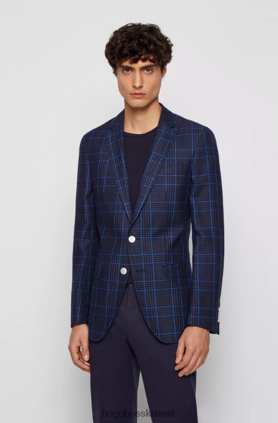 4TFNJN22 medblue Hugo Boss معطف رياضي هارتلاي 50453704 medblue