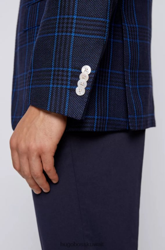 4TFNJN22 medblue Hugo Boss معطف رياضي هارتلاي 50453704 medblue