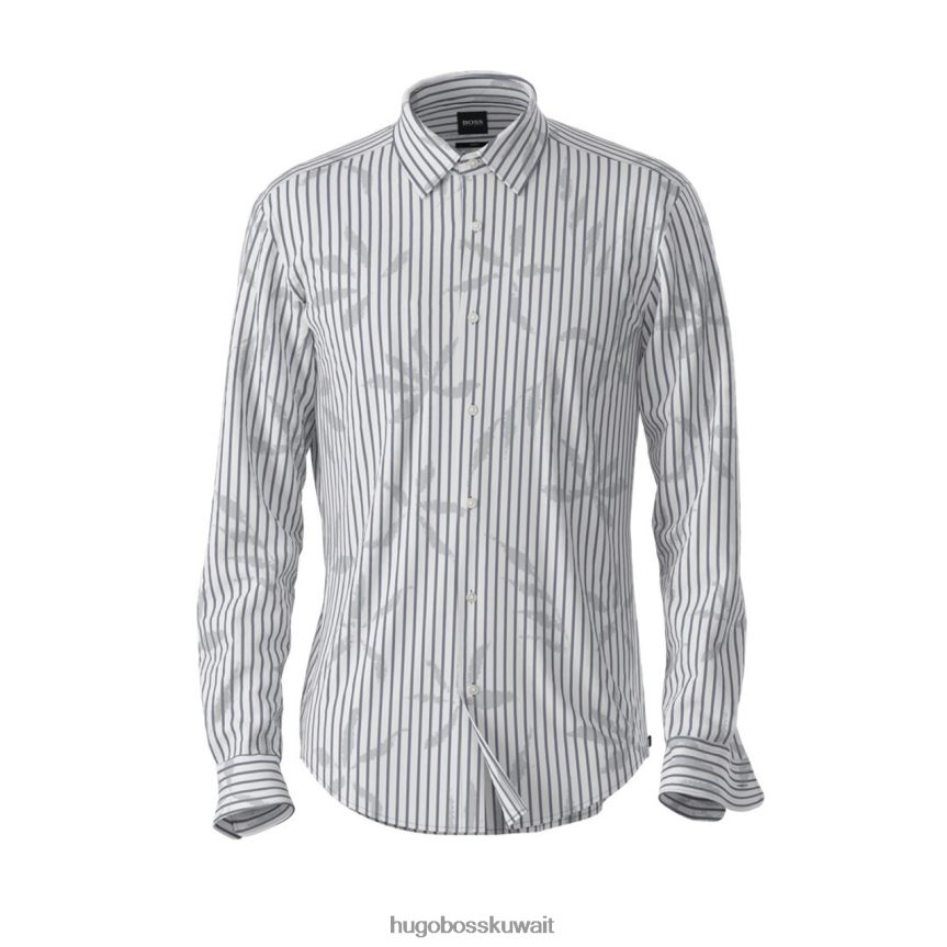 4TFNJN231 أزرق غامق Hugo Boss قميص كاجوال روني 50450917 أزرق داكن