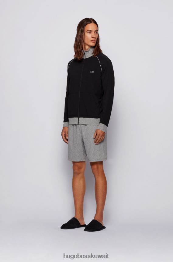 4TFNJN236 أسود Hugo Boss نعال المنزل 50445700 أسود