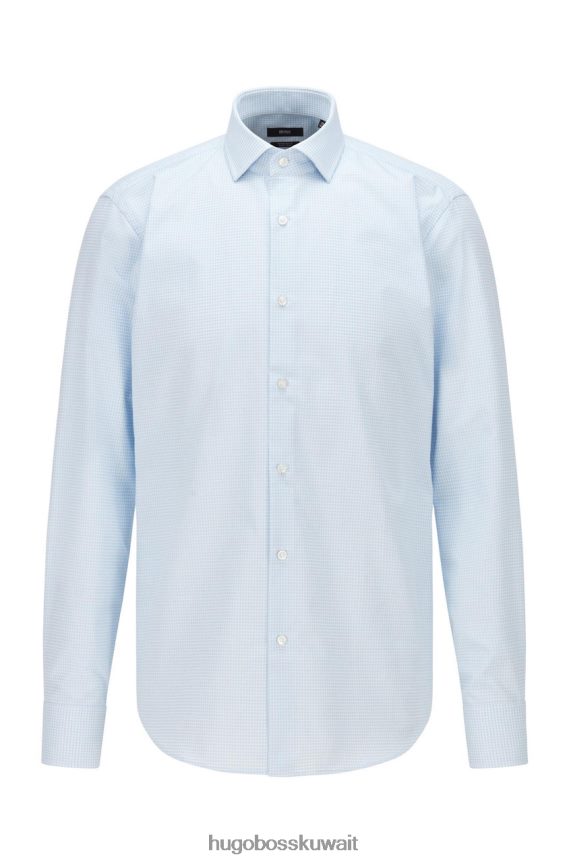 4TFNJN249 com.pastelblue Hugo Boss قميص الأعمال جايسون 50451208 باستيل بلو