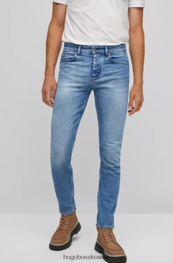 4TFNJN24 أزرق Hugo Boss تابر جينز رقم 50470535 أزرق