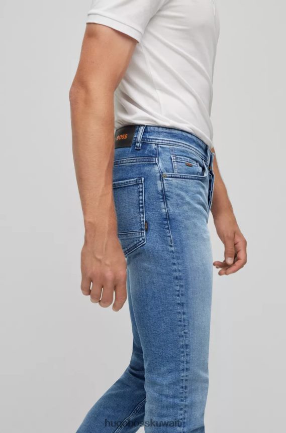4TFNJN24 أزرق Hugo Boss تابر جينز رقم 50470535 أزرق