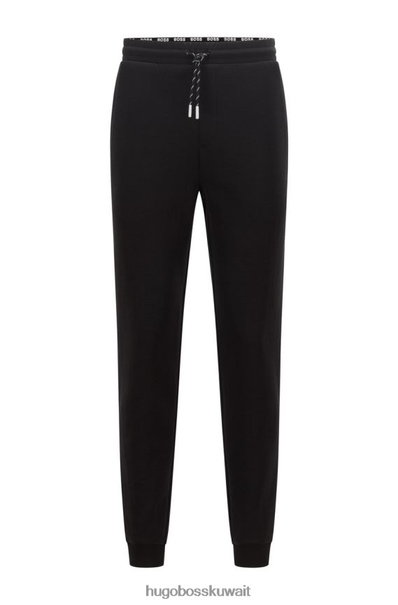 4TFNJN254 أسود/كحلي Hugo Boss بنطال رياضي هاديكو 50452474 أسود
