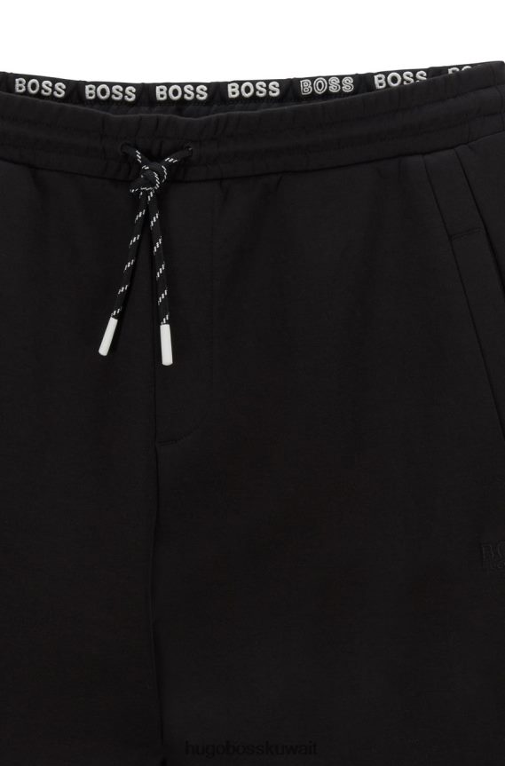 4TFNJN254 أسود/كحلي Hugo Boss بنطال رياضي هاديكو 50452474 أسود