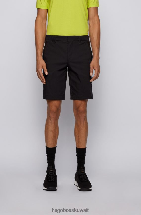 4TFNJN263 أسود أحمر Hugo Boss ليم قصير 50423114 أسود