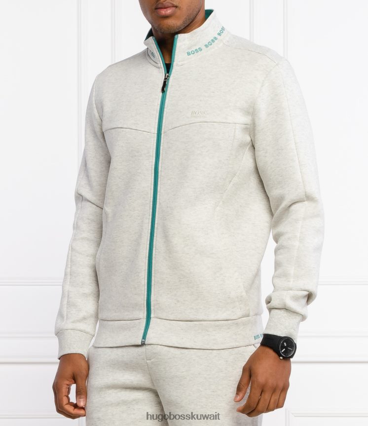 4TFNJN264 رمادي Hugo Boss جيرسي سكاز 50452631 رمادي