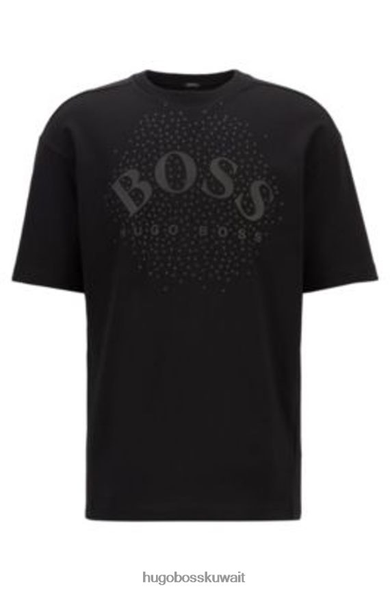 4TFNJN267 أسود Hugo Boss تي شيرت Talboa AJ 50448711 أسود