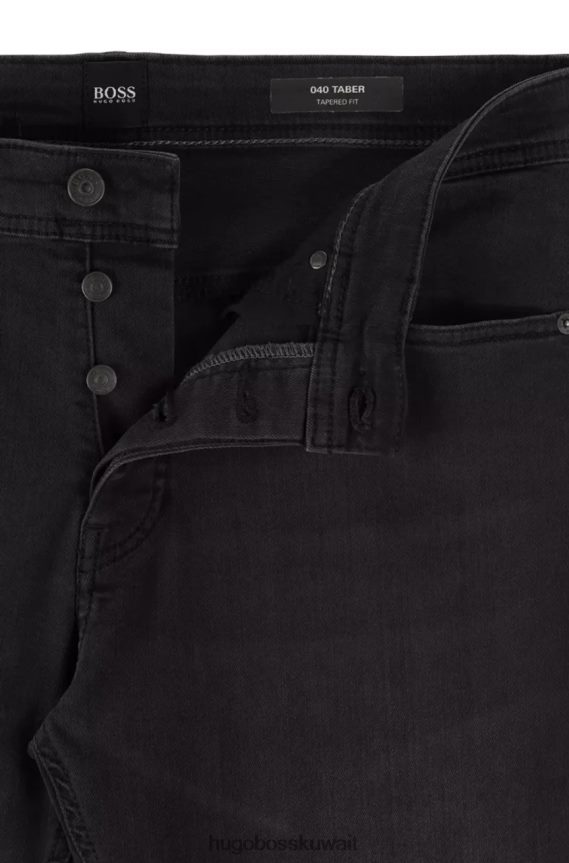 4TFNJN269 أسود Hugo Boss تابر جينز 50389630 أسود