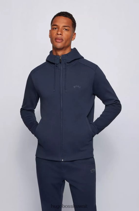 4TFNJN270 البحرية / الأسود Hugo Boss جيرسي ساغي 50455083 البحرية