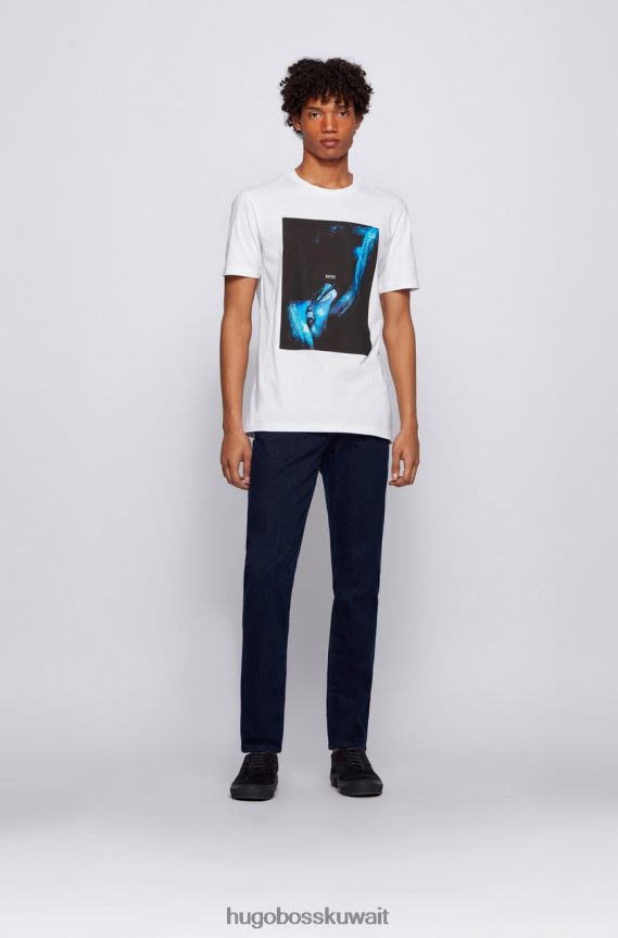 4TFNJN272 القوات البحرية Hugo Boss جينز ديلاوير رقم 50389671 كحلي