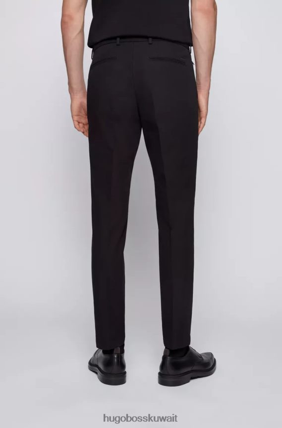 4TFNJN273 البحرية / الأسود Hugo Boss بنطلون كايتو للسفر رقم 50437895 كحلي