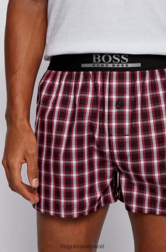 4TFNJN276 أحمر Hugo Boss حزمة من 2 شورت بوكسر 50443212 أحمر