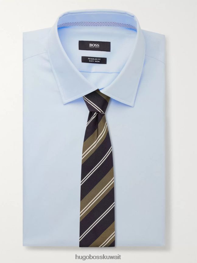 4TFNJN281 أبيض / أزرق غامق / كحلي / سماوي Hugo Boss قميص عمل جيلسون 50404955 أبيض