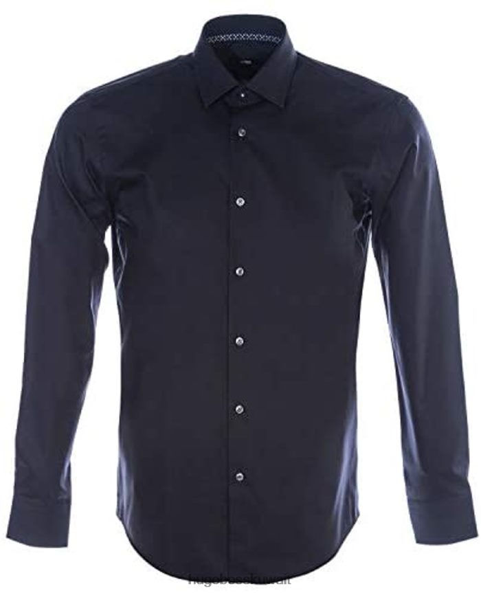 4TFNJN281 أبيض / أزرق غامق / كحلي / سماوي Hugo Boss قميص عمل جيلسون 50404955 أبيض