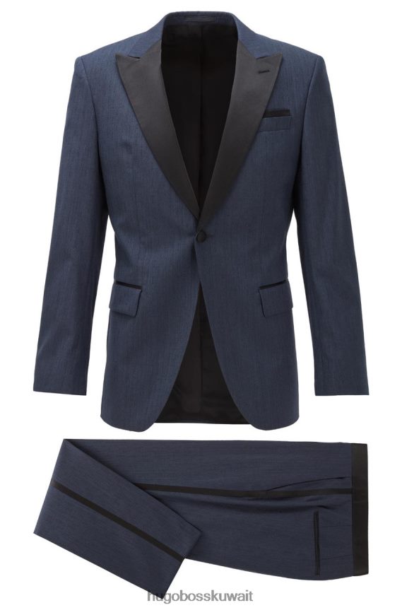 4TFNJN301 القوات البحرية Hugo Boss بدلة helward6/gelvin1 - 50426766** كحلي