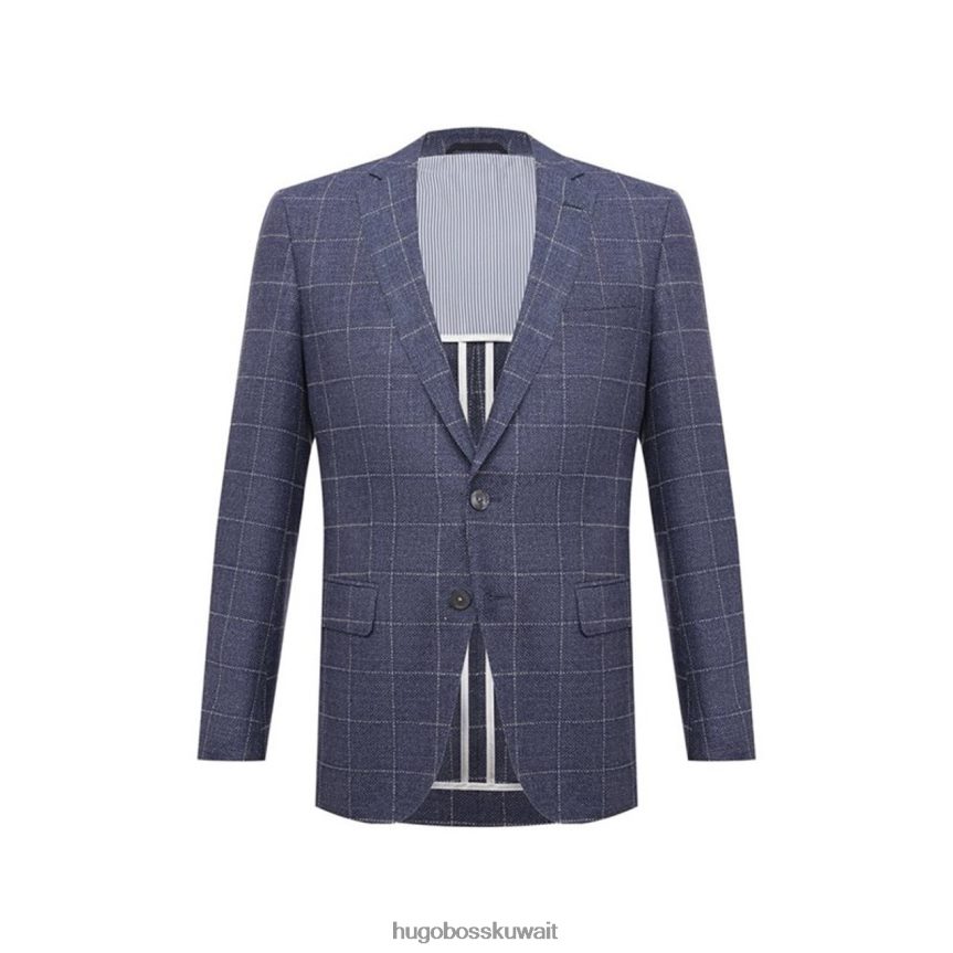 4TFNJN310 أزرق Hugo Boss معطف رياضي hartlay2 50450496 أزرق