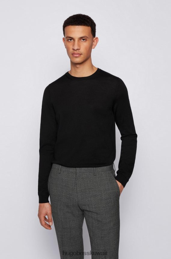 4TFNJN318 البحرية / الأسود Hugo Boss متماسكة لينو-P رقم 50378575 البحرية