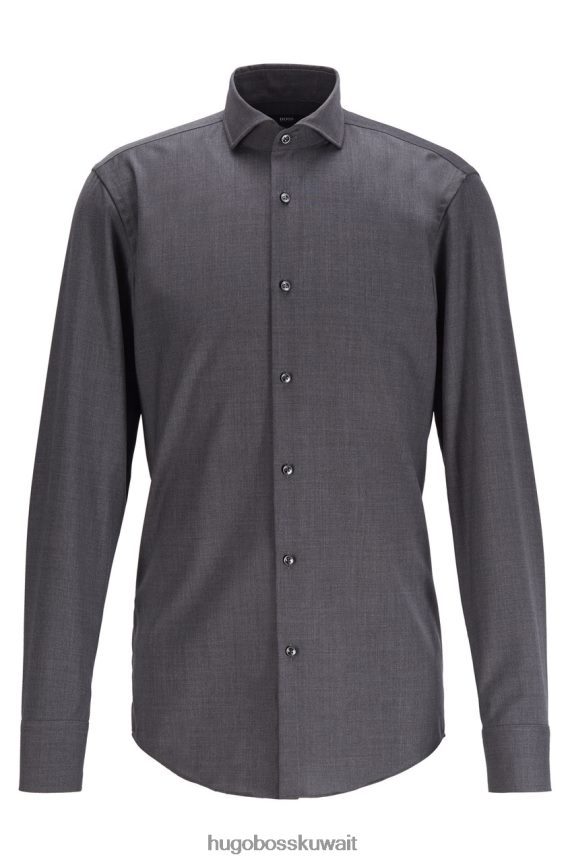 4TFNJN328 أزرق غامق/فحمي Hugo Boss قميص الحافلة جايسون 50440071 أزرق داكن