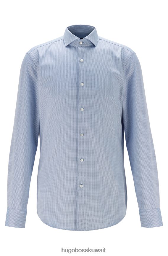 4TFNJN329 com.lightblue Hugo Boss قميص الحافلة جايسون 50439161 أزرق فاتح