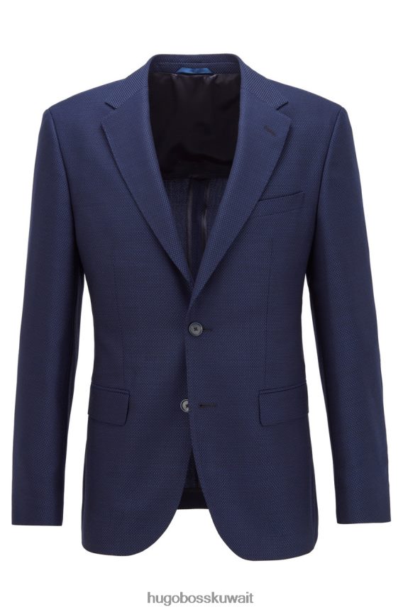 4TFNJN332 القوات البحرية Hugo Boss معطف رياضي جيستور 6 50438641 البحرية