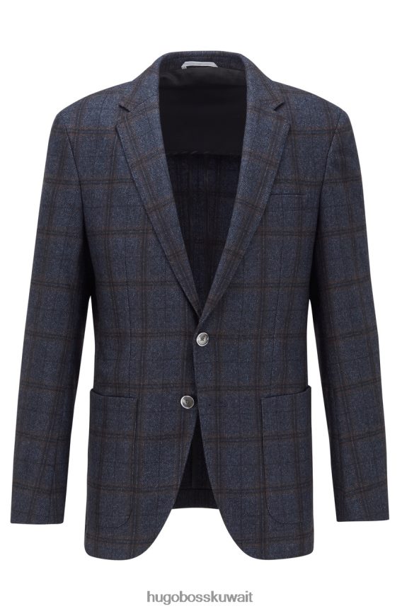 4TFNJN334 أزرق غامق Hugo Boss معطف رياضي هايلون 50438688 أزرق داكن