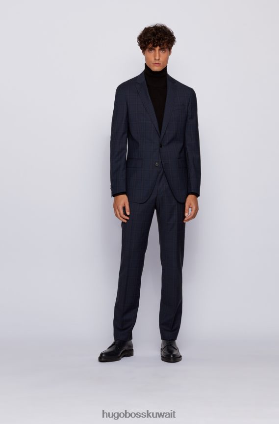 4TFNJN335 القوات البحرية Hugo Boss بدلة منفصلة سترة ضخمة 6 50438439 البحرية