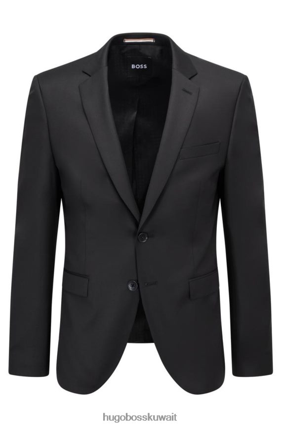 4TFNJN33 أسود/أزرق داكن Hugo Boss سترة بدلة h-reymond 50469181 أسود