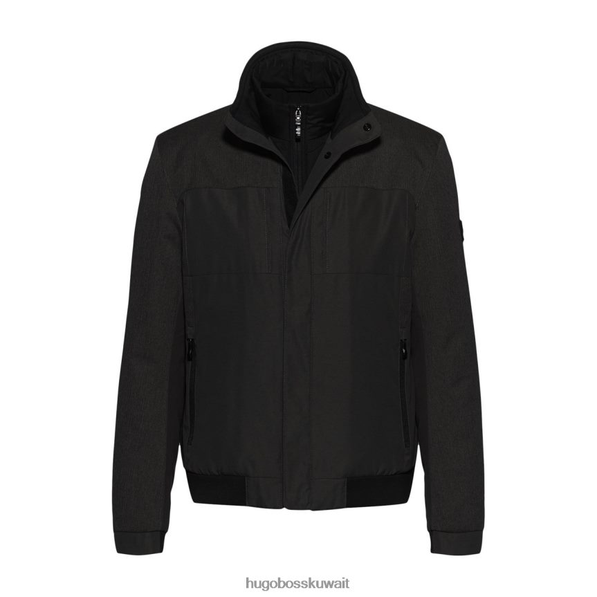 4TFNJN348 أسود Hugo Boss سترة عادية J كانديدو 50434362 أسود