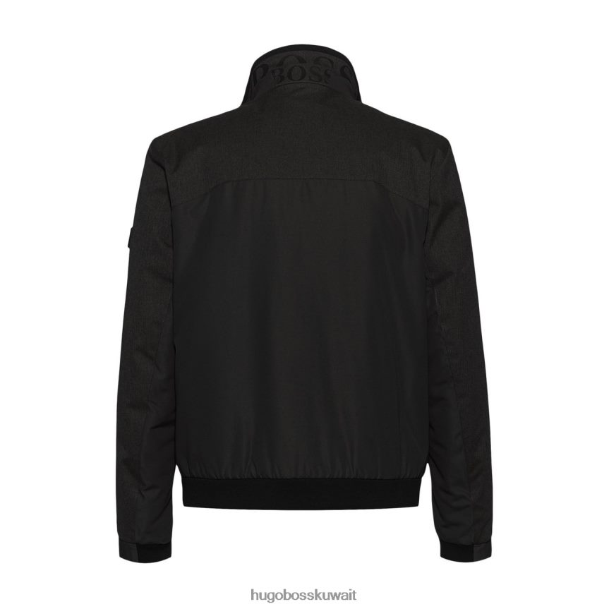 4TFNJN348 أسود Hugo Boss سترة عادية J كانديدو 50434362 أسود