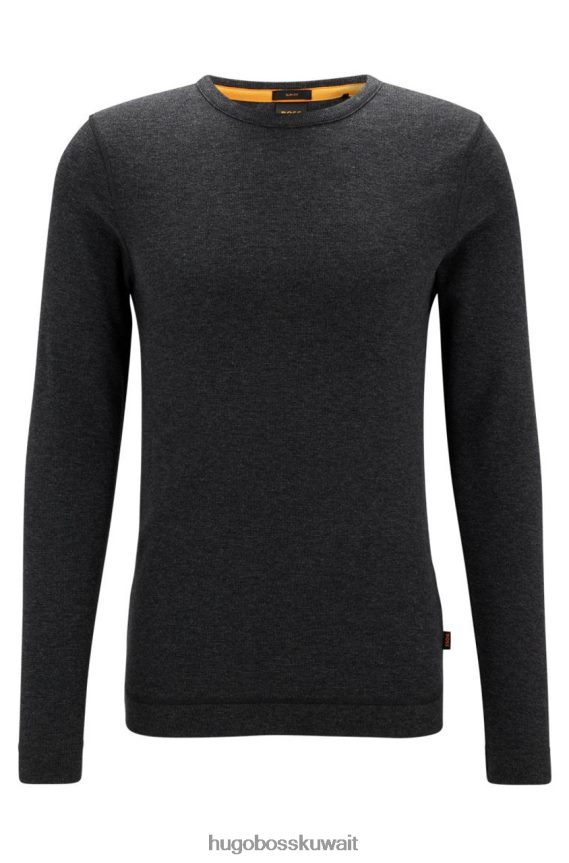 4TFNJN34 أسود/أخضر/بيج Hugo Boss L/S تي تيمست 50472309 أسود