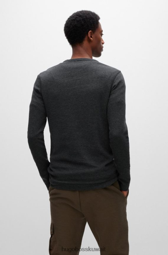 4TFNJN34 أسود/أخضر/بيج Hugo Boss L/S تي تيمست 50472309 أسود