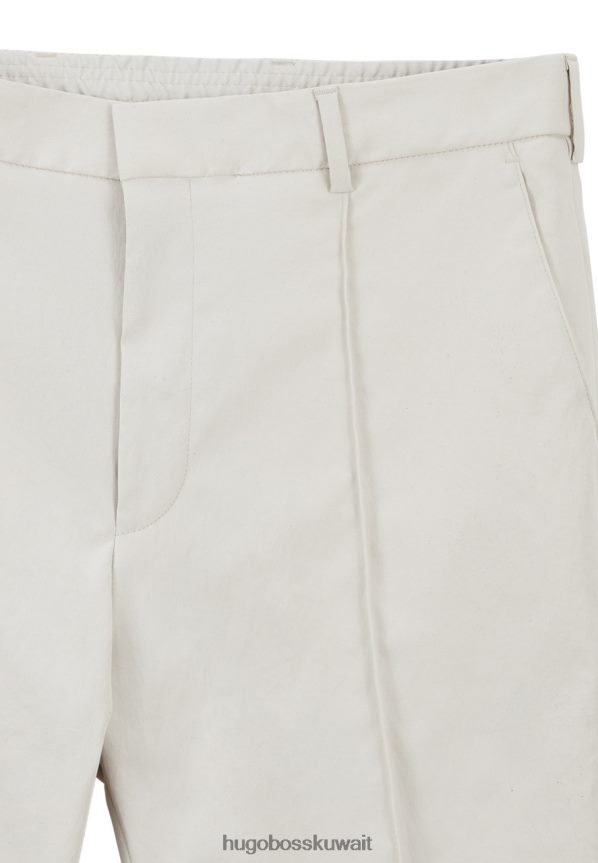 4TFNJN353 اللون البيج Hugo Boss بنطلون باكو 50412131 بيج