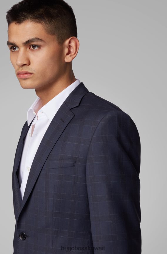 4TFNJN357 القوات البحرية Hugo Boss سترة بدلة ضخمة 6 50411976 البحرية