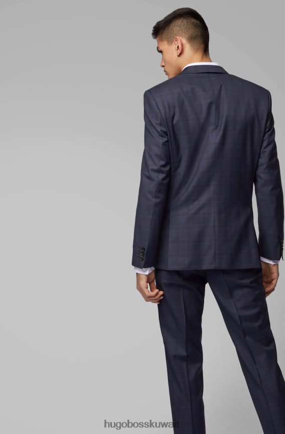 4TFNJN357 القوات البحرية Hugo Boss سترة بدلة ضخمة 6 50411976 البحرية