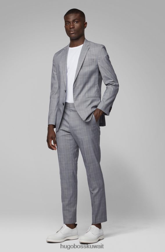 4TFNJN360 القوات البحرية Hugo Boss بدلة نولين بيركو 50412110 كحلي