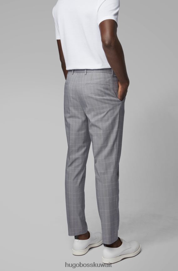 4TFNJN360 القوات البحرية Hugo Boss بدلة نولين بيركو 50412110 كحلي