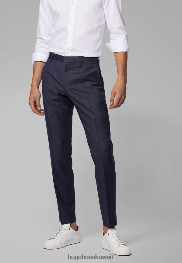 4TFNJN361 القوات البحرية Hugo Boss بنطلون Genius5 50411977 كحلي