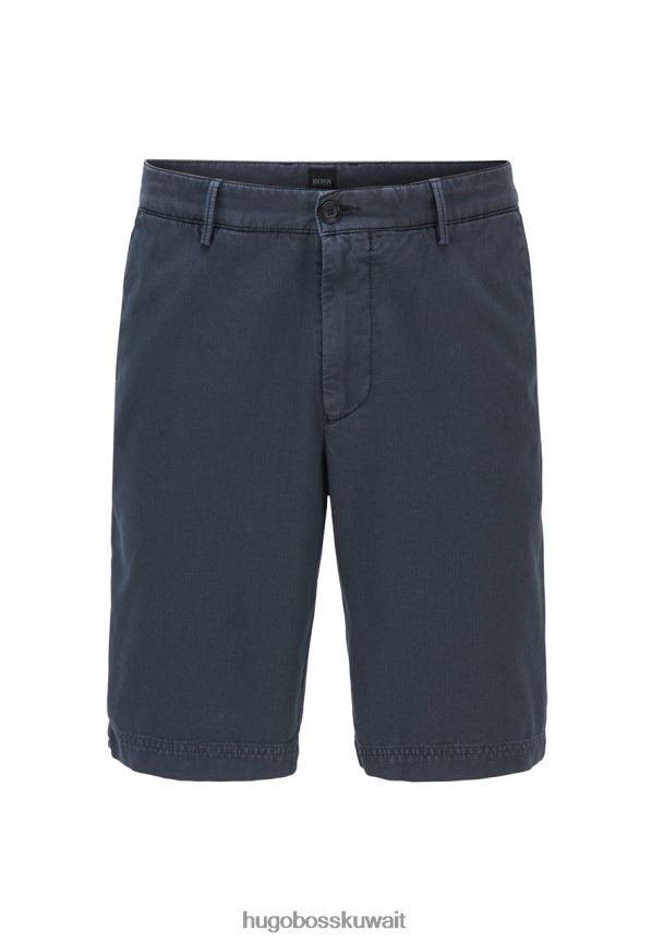 4TFNJN370 الدنيم / الحجر / البحرية / الطبيعي / الأصفر الساطع / البرتقالي الساطع Hugo Boss شريحة قصيرة - 50425514 الدينيم