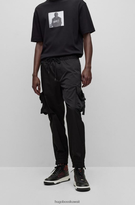 4TFNJN3712 أسود Hugo Boss x خابي كارغو هوغو طارد للماء