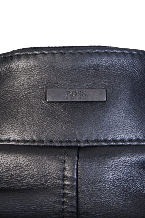 4TFNJN374 أسود Hugo Boss جلد جي كيه تي نابينو - 50374185 أسود